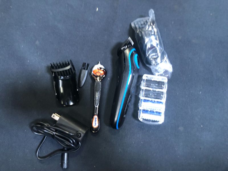 Photo 1 of Braun Beard Trimmer BT5240, Hair Clippers for Men, Cordless & Rechargeable with Gillette ProGlide Razor
