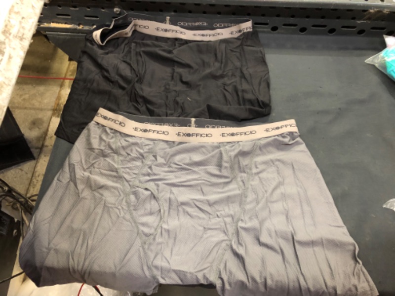 Photo 2 of ExOfficio Men's Give-N-Go Boxer Brief 2 Pack size 2XL
