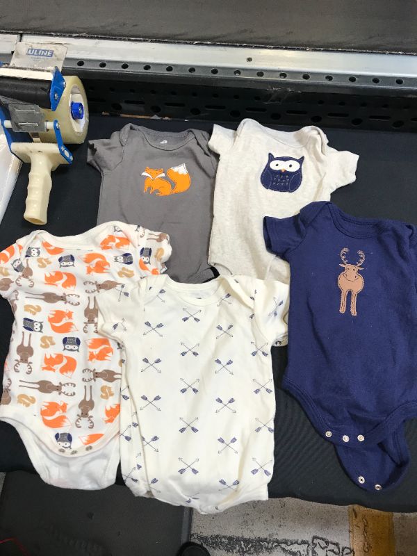 Photo 1 of bundle of baby onesies 9 to 10 month 