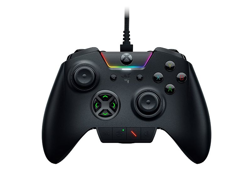 Photo 1 of Razer Wolverine Ultimate Officially Licensed Xbox One Controller: 6 Remappable Buttons and Triggers - Interchangeable Thumbsticks and D-Pad - For PC, Xbox One, Xbox Series X & S - Black
