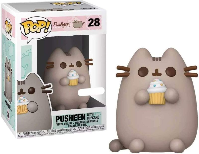 Photo 1 of Funko POP! Pusheen The Cat #28 - Pusheen with Cupcake Exclusive
