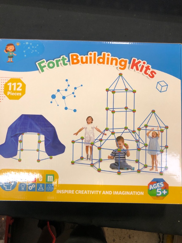 Photo 1 of creative fort 112 pieces 
factory sealed 