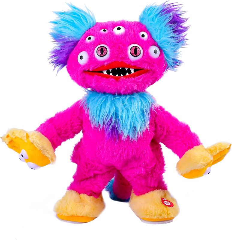 Photo 1 of Monsters Horrors Plush?Popular Horror Game Monster Toys Horror Plush Figure Toys Birthday Gift Singing Swinging Plush Figure Toys Birthday to Kids and Game Fans Relax Stress Relief Toys
