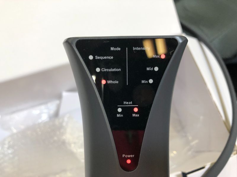 Photo 1 of FIT KING Leg and Foot Massager with Heat, Foot and Calf Massager for Circulation and Pain Relief with 3 Modes 3 Intensities and Optional 2 Heating Levels FT-057A
