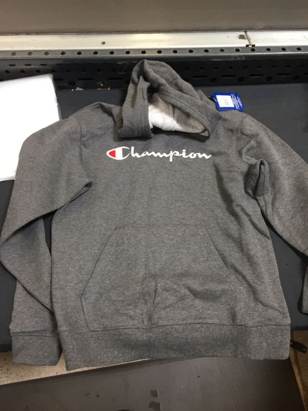 Photo 2 of Champion Kids Clothes Sweatshirts Youth Heritage Fleece Pull On Hoody Sweatshirt with Hood
xl