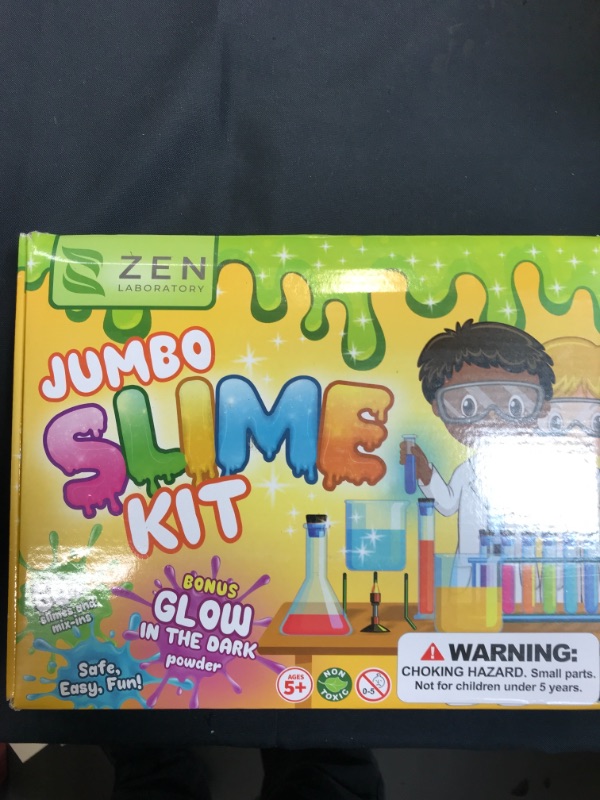 Photo 1 of jumboo slime kit 