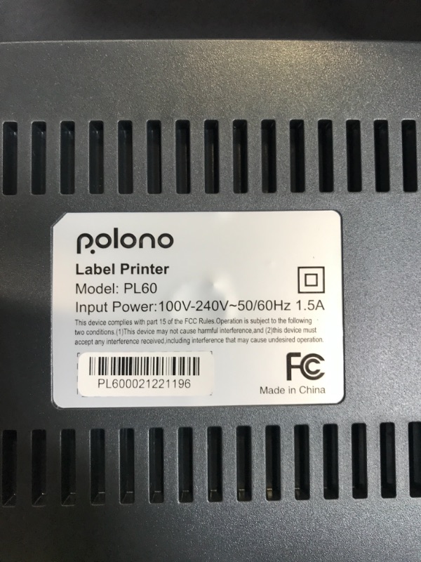 Photo 3 of POLONO Label Printer - 150mm/s 4x6 Thermal Label Printer, POLONO 4''×6'' Direct Thermal Shipping Label, 220 Labels/Roll, Compatible with Amazon, Ebay, Etsy, Shopify and FedEx
