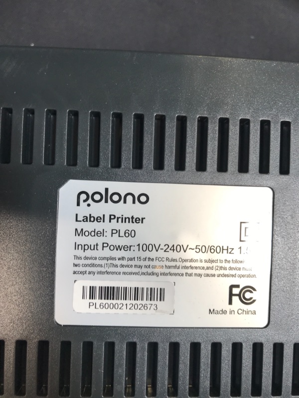 Photo 3 of POLONO Label Printer - 150mm/s 4x6 Thermal Label Printer, POLONO 4''×6'' Direct Thermal Shipping Label, 220 Labels/Roll, Compatible with Amazon, Ebay, Etsy, Shopify and FedEx
