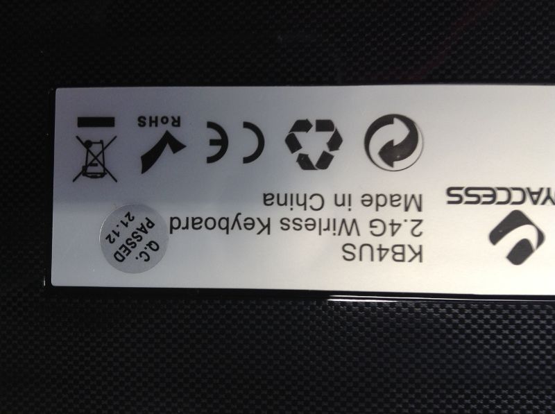 Photo 1 of wireless keyboard and mouse 