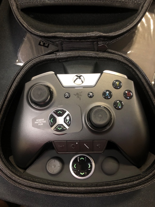 Photo 4 of Razer Wolverine Ultimate Officially Licensed Xbox One Controller: 6 Remappable Buttons and Triggers - Interchangeable Thumbsticks and D-Pad - For PC, Xbox One, Xbox Series X & S - Black
