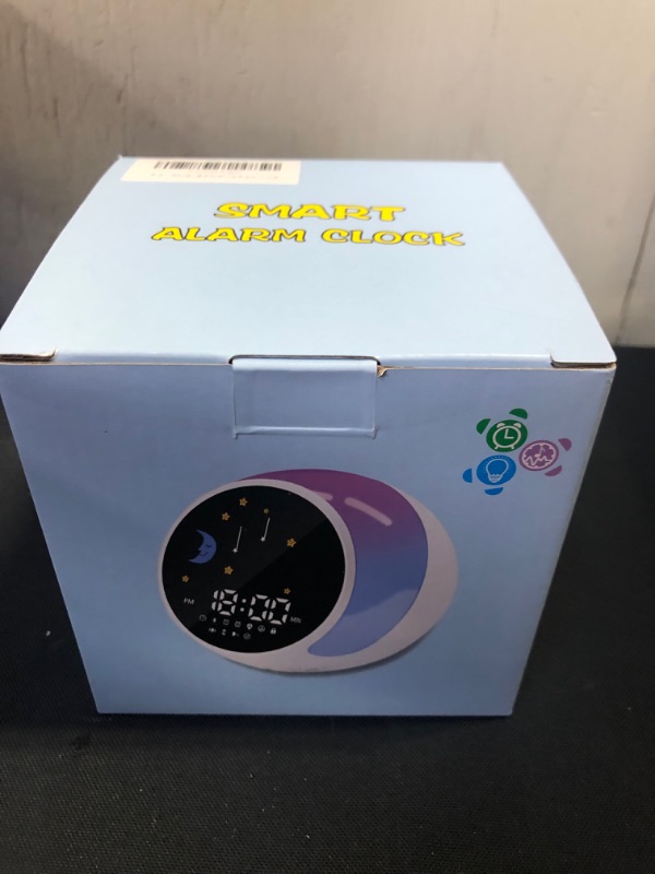 Photo 5 of Alarm Clock Touch Night Light .Recording Alarm Clock Ringtones, Sleep Sound Machine, Wake Up Light Alarm Clock and Sleep Trainer for Children, Bluetooth Speaker