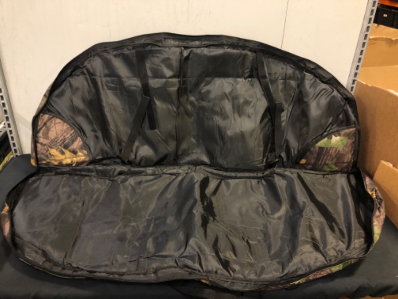 Photo 2 of Camouflage Duffel Bag Large leaf type CAMO approximately 45L x17W
