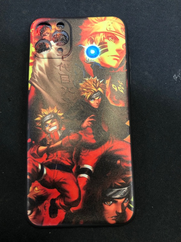 Photo 2 of iPhone 11 Pro Max Case, NARUTO Graphics Design Soft TPU Cover
