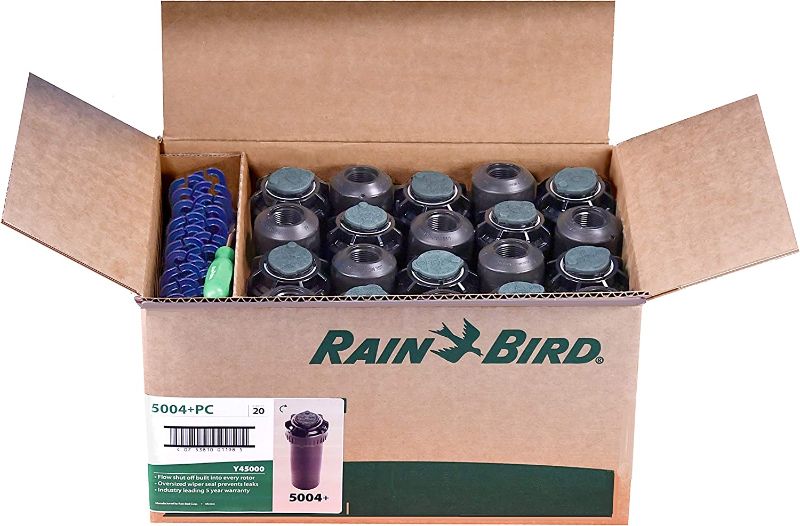 Photo 1 of 
20 Case Rainbird 5004 Plus + Rotor 4" 5000 Series Head Sprinkler 4" Rotors 5004-PC +
(UNABLE TO TEST IN FACILITIES)