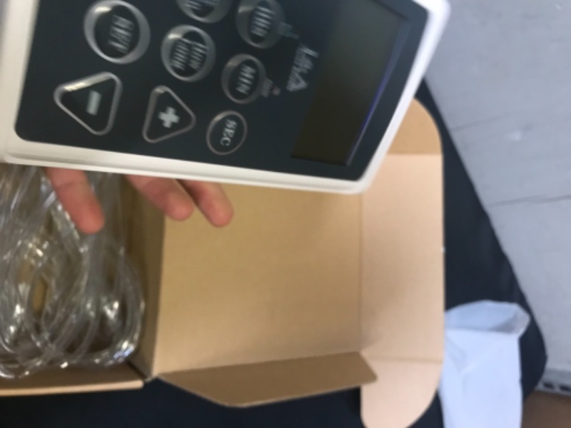 Photo 4 of J&A Automatic Watering System for Potted Plants Automatic Drip Irrigation Kits Houseplants Self-Watering System with 90-Day Digital Programmable Water Timer DIY Potted Plants Irrigation System with LED Screen (Pack of 1, White)
