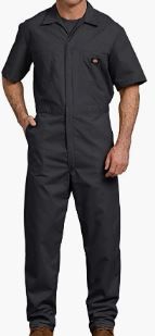 Photo 1 of Dickies Men's Short-Sleeve Coverall Size Medium Regular 