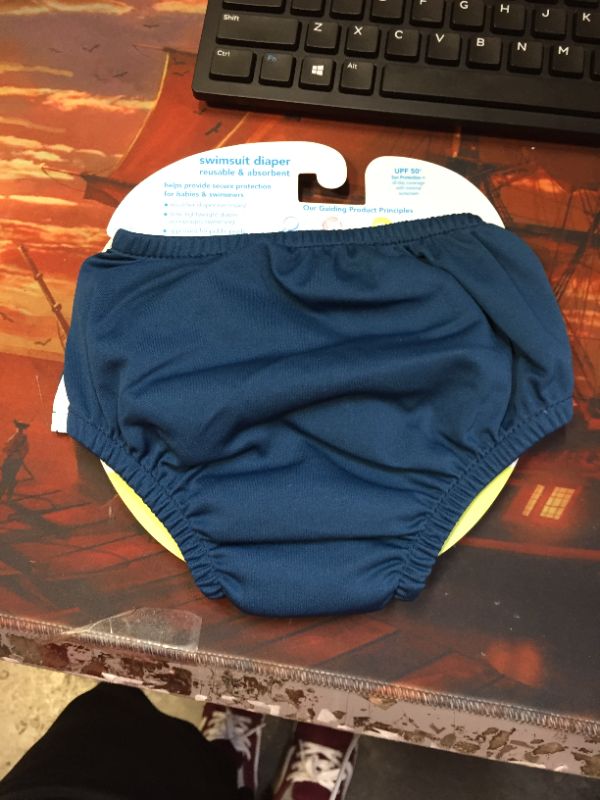 Photo 3 of i play. by green sprouts Snap Reusable Swim Diaper | No other diaper necessary, UPF 50+ protection (Size 24 Months)
