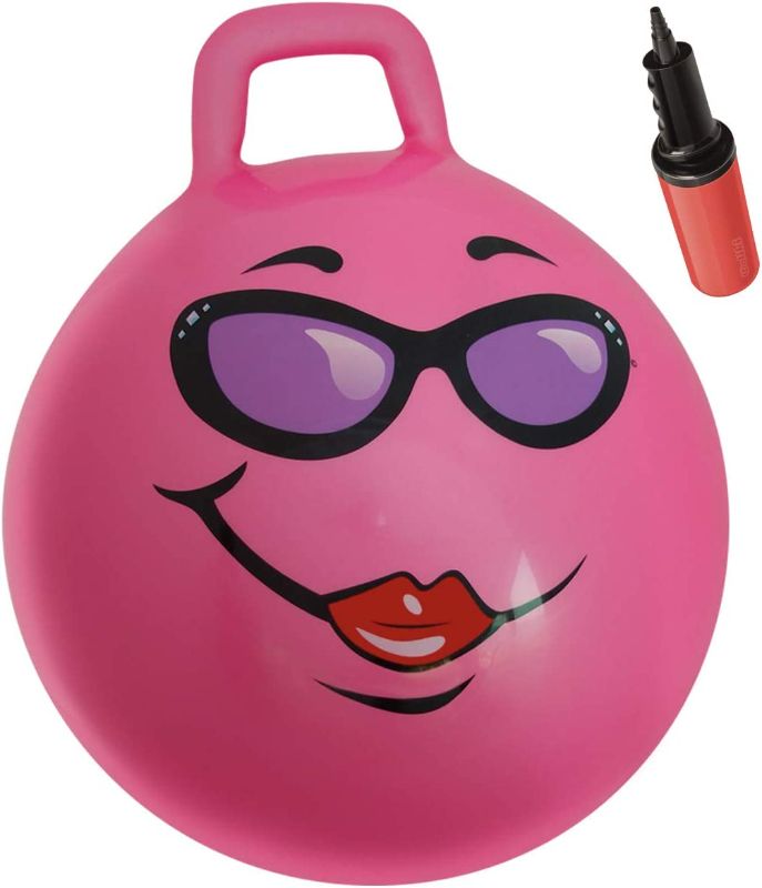 Photo 1 of WALIKI Hopper Ball for Kids 3-6 | Hippity Hop | Jumping Hopping Ball | Relay Races | Pink 18” -- Pump Included --