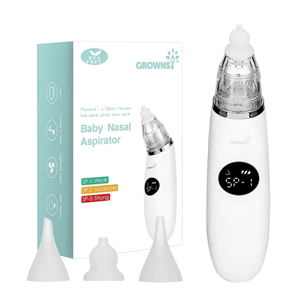 Photo 1 of Baby Nasal Aspirator | Baby Nose Sucker | Baby Nose Cleaner, Automatic Booger Sucker for Baby, Rechargeable, with Pause & Music & Light Soothing Function
