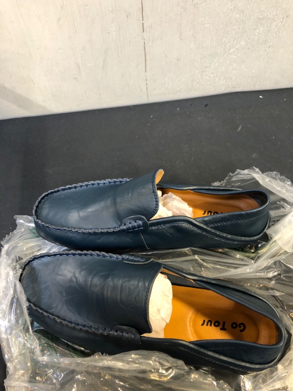 Photo 1 of Go Tour Men's Premium Genuine Leather Casual Slip on Loafers Breathable Driving Shoes Fashion Slipper
SIZE 11.5