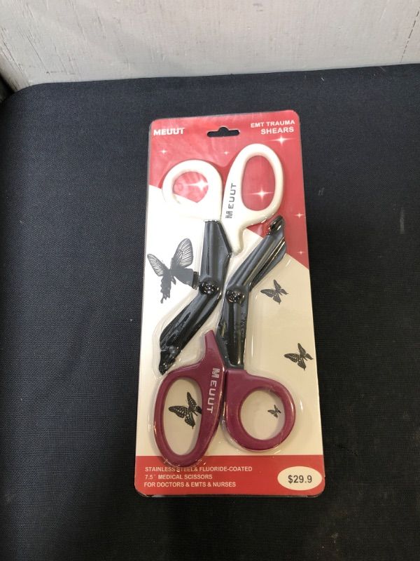 Photo 2 of 2 Pack Bandage Scissors EMT Trauma Shears