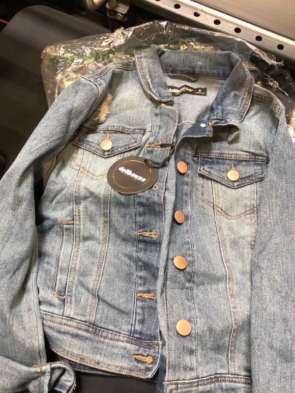 Photo 1 of dollhouse Women's JEAN JACKET , SIZE S 