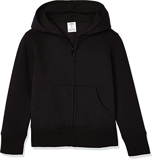 Photo 1 of Amazon Essentials Girls and Toddlers' Fleece Zip-Up Hoodie Sweatshirt. SIZE XL 
