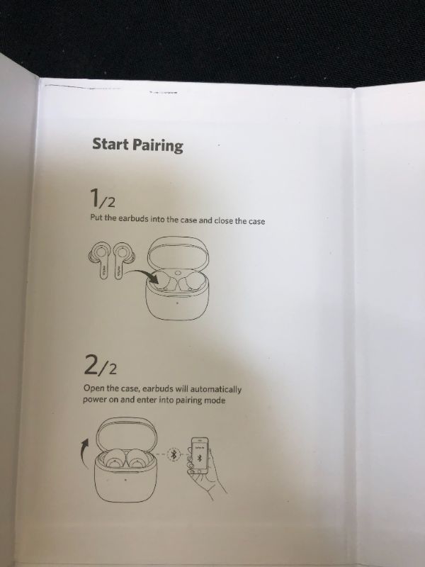 Photo 1 of EarFun® Air True Wireless Earbuds, Bluetooth Earbuds with 4 Mics, Sweatshield™ IPX7 Waterproof with Volume Control, USB-C Fast Charge, in-Ear Headphones with Wireless Charging, Deep Bass, 35H Playtime
