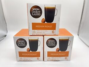 Photo 1 of 3-Nescafe Dolce Gusto Coffee Pods Medium Roast Premium Arabica. EXP 09/01/22
