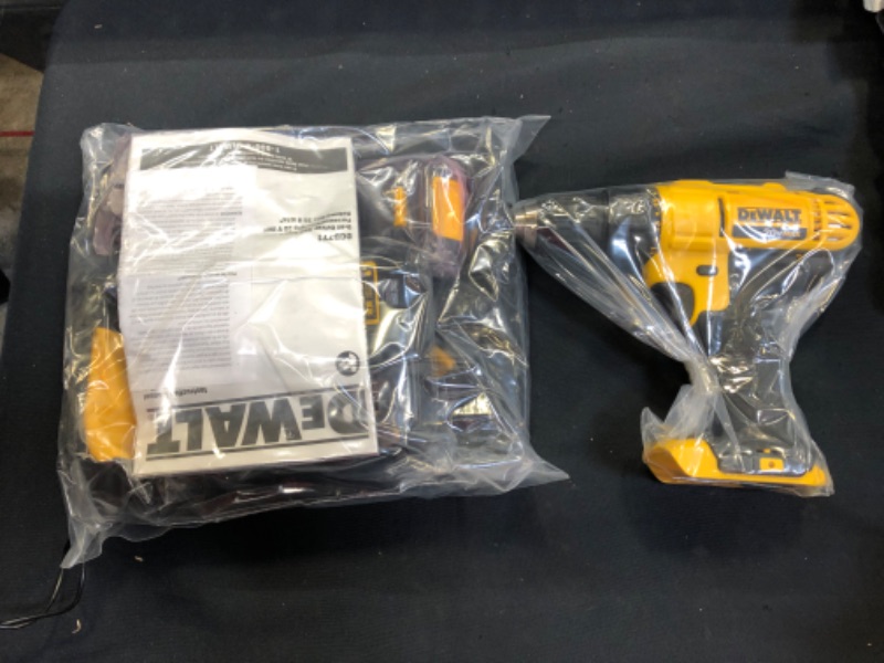 Photo 2 of DEWALT 20V Max Cordless Drill / Driver Kit, Compact, 1/2-Inch (DCD771C2)

