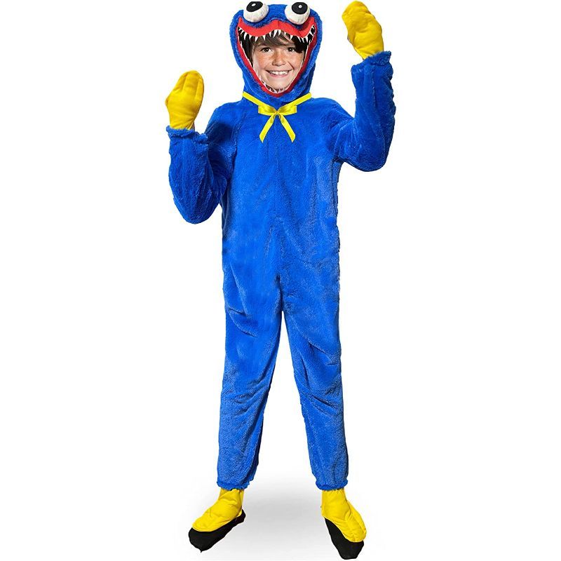 Photo 1 of Kids Monster Costume Onesie Jumpsuit Cosplay Halloween Gift for Kids Toddler Boys Girls, SIZE 5-7