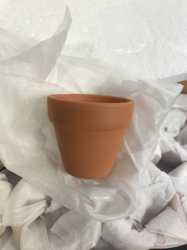 Photo 3 of 10 Pack Small Terracotta Pots for Succulents, Clay Flower Pots for Plants (1.2 x 1.9 in)
