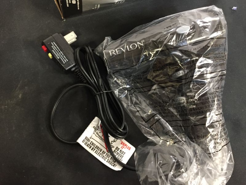 Photo 1 of Revlon Compact Hair Dryer | 1875W Lightweight Design, Perfect for Travel, (Black)--- Factory Sealed --- 

