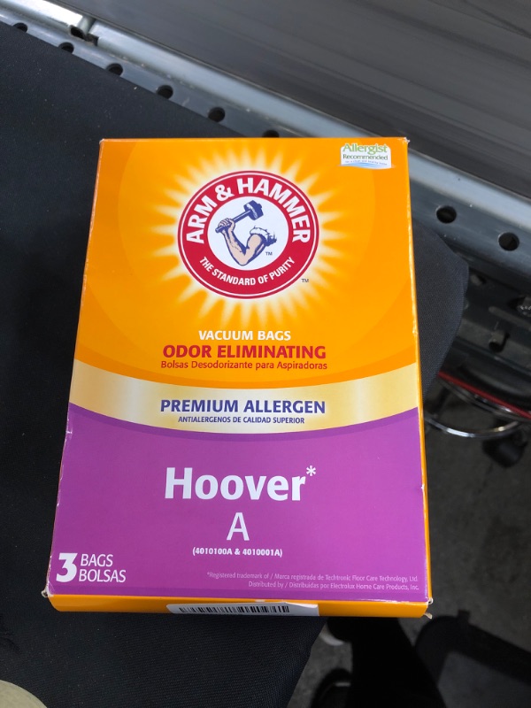 Photo 2 of Arm & Hammer 3-Pack Hoover a Prem Bags
