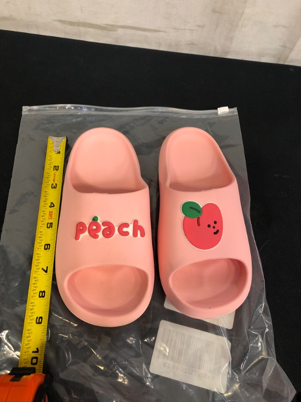 Photo 4 of KIDS PEACH SLIDES, SIZE 13.5