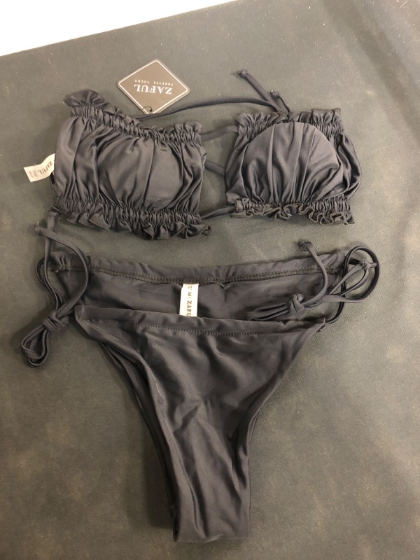 Photo 1 of 2PC BLACK BIKINI, SIZE 6