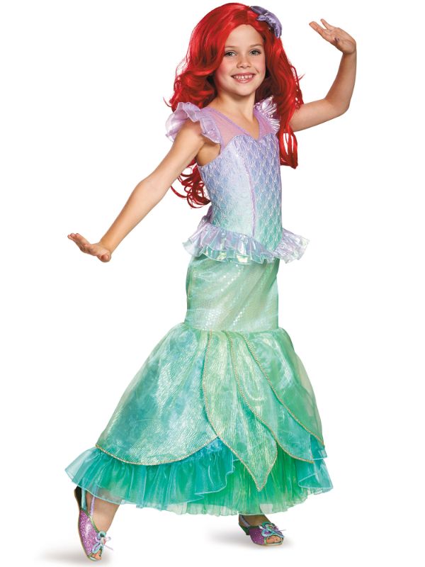 Photo 1 of Girl's Ariel Ultra Prestige Halloween Costume
, SIZE 7-8