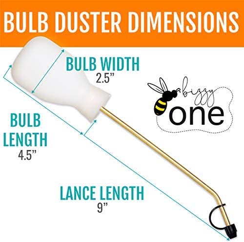 Photo 1 of Bizzy One Mega Kit 10oz Bulb Duster/Diatomaceous Earth Powder Duster Applicator/Plant Duster/Multi Purpose Indoor and Outdoor Use
