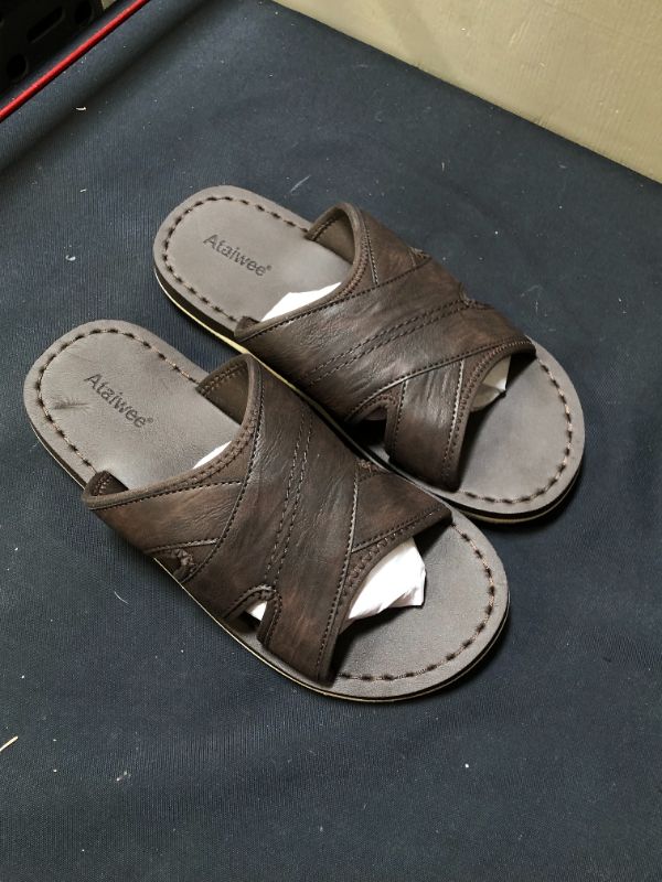 Photo 1 of MENS SANDALS BROWN SIZE 10