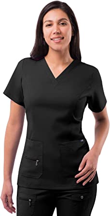 Photo 1 of Adar Pro Scrubs for Women - Elevated V-Neck Scrub Top
XXL