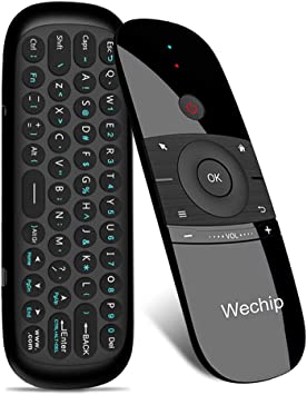 Photo 1 of WeChip W1 Remote 2.4G Wireless Keyboard Multifunctional Remote Control for Nvidia Shield/Android TV Box/PC/Projector/HTPC/All-in-one PC
