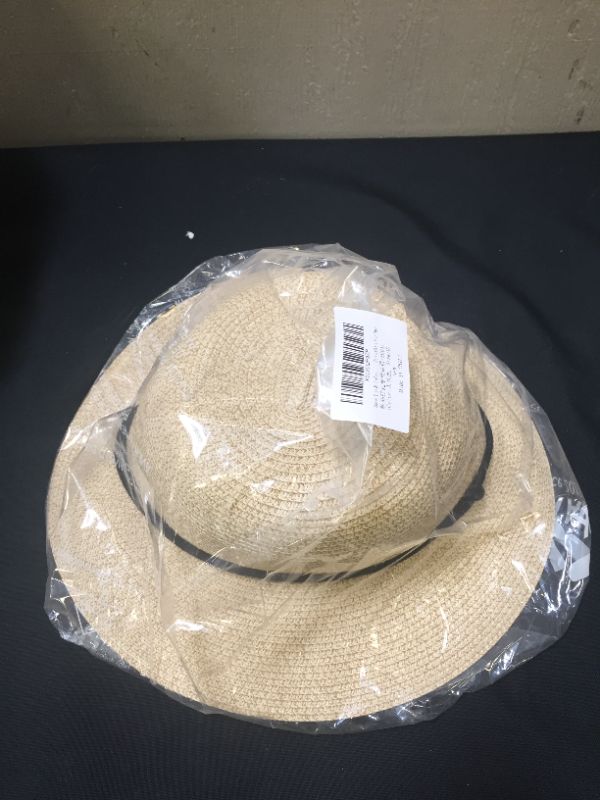 Photo 2 of FURTALK Womens Wide Brim Sun Hat with Wind Lanyard UPF Summer Straw Sun Hats for Women
