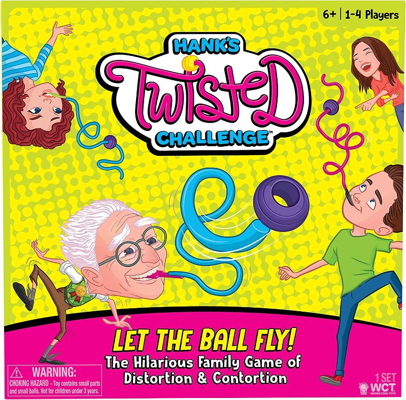 Photo 3 of Hank's Twisted Challenge Family Fun Game – Bend and Twist, Get The Ball Through The Maze to Win!