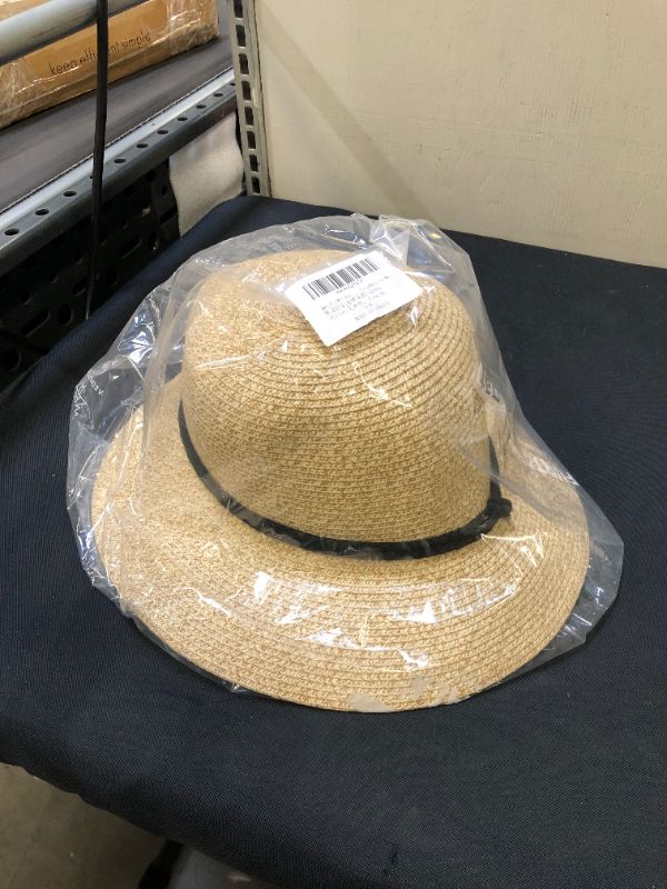 Photo 1 of FURTALK Womens Wide Brim Sun Hat with Wind Lanyard UPF Summer Straw Sun Hats for Women
