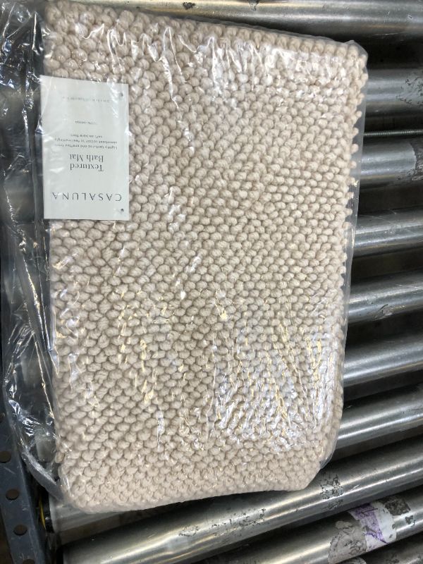 Photo 1 of 21"x34" Textured Bath Mat - 
