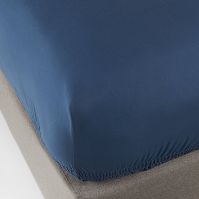 Photo 1 of 300 Thread Count Ultra Soft Fitted Sheet ONLY- QUEEN, DARK BLUE 

