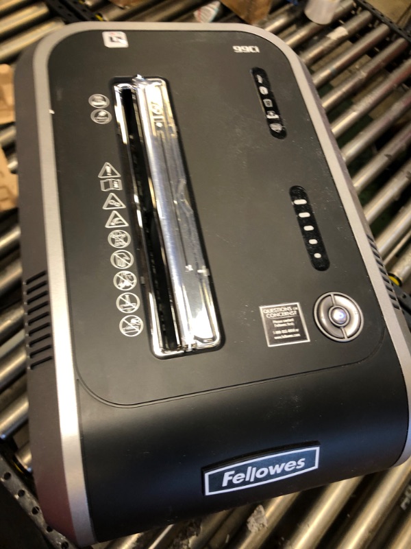 Photo 1 of Fellowes Powershred 99Ci 18-Sheet Capacity, 100% Jam Proof Cross-Cut Paper Shredder
