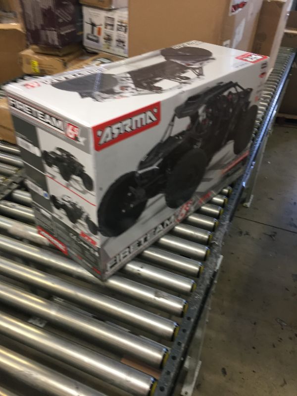 Photo 9 of ARRMA RC Truck 1/7 FIRETEAM 6S 4WD BLX Speed Assault Vehicle RTR (Batteries and Charger Not Included), ARA7618T2, White/Black
