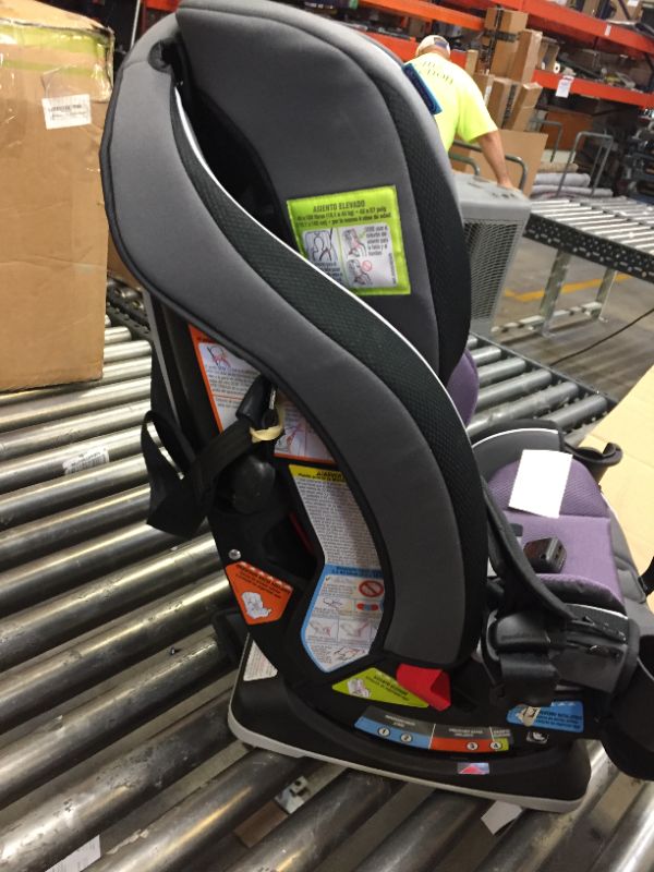 Photo 3 of Graco SlimFit 3 in 1 Car Seat, Slim & Comfy Design Saves Space in Your Back Seat, Annabelle
