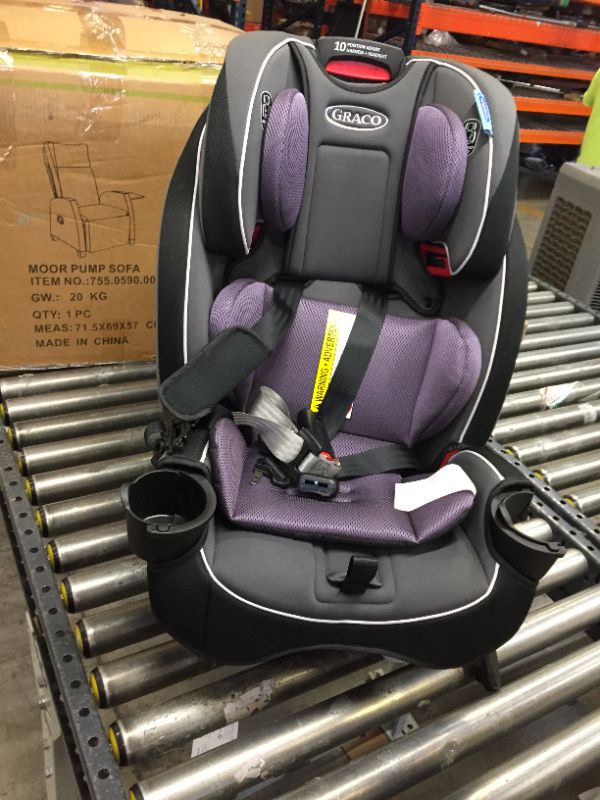 Photo 2 of Graco SlimFit 3 in 1 Car Seat, Slim & Comfy Design Saves Space in Your Back Seat, Annabelle
